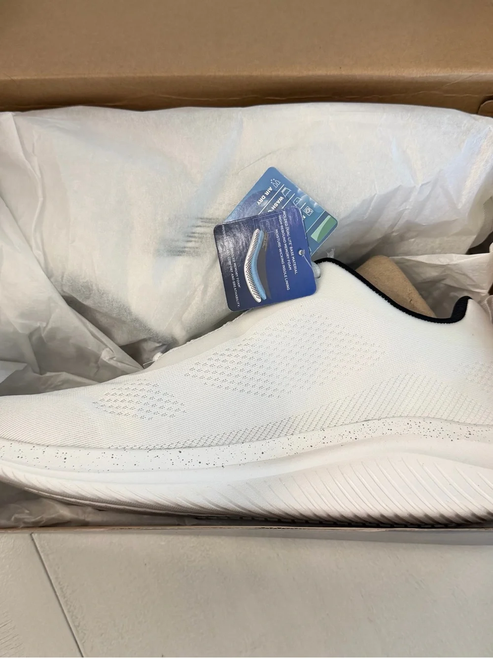 Skechers Air-Cooled Memory Foam Men’s Ultra Flex 3.0 White Tennis Shoe Sz 14 NIB